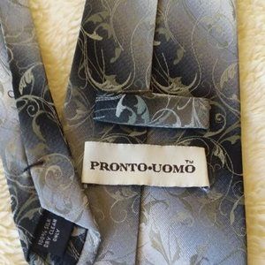 Men's 100% Silk Tie Pronto -Uomo